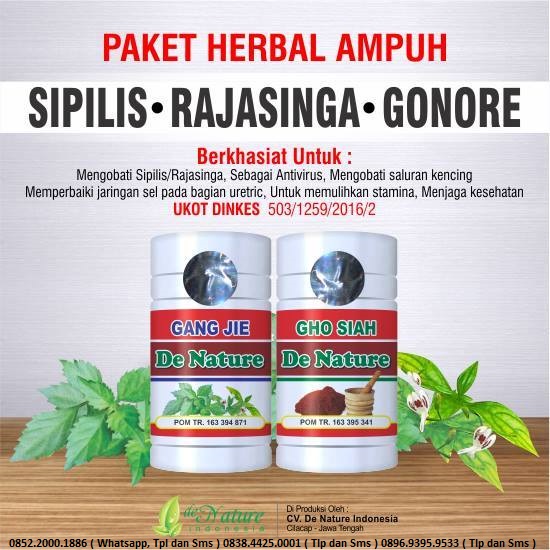 Obat Herbal Sipilis-Rajasinga-Gonore