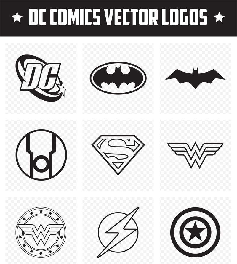 Free Dc Comics Vector Logo Icons Psdblast