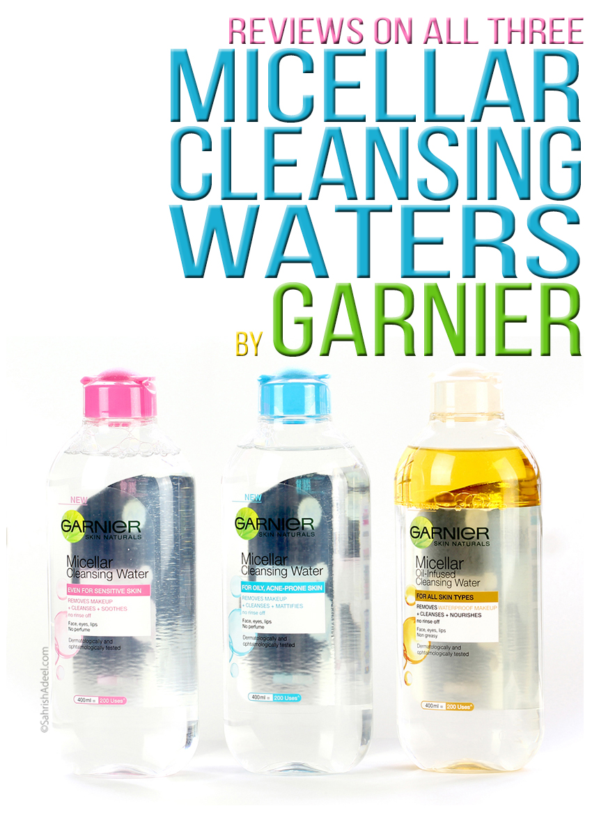 Garnier Micellar Cleansing Waters (All Three) - Reviews
