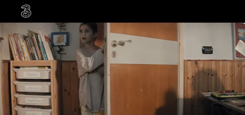 Nome attrice bambina pubblicità 3 immagina il futuro che vorresti - Spot 2017