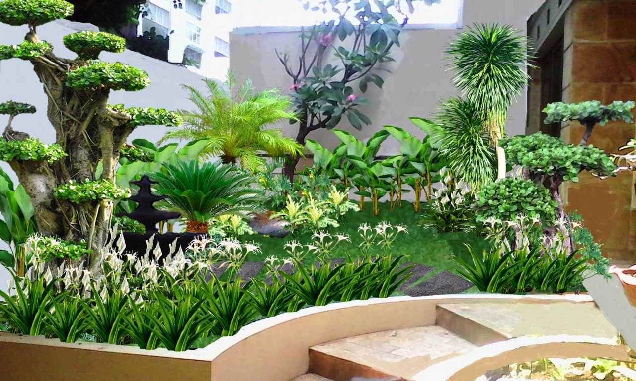 Desain Taman Bunga Rumah Minimalis | Arsitekhom