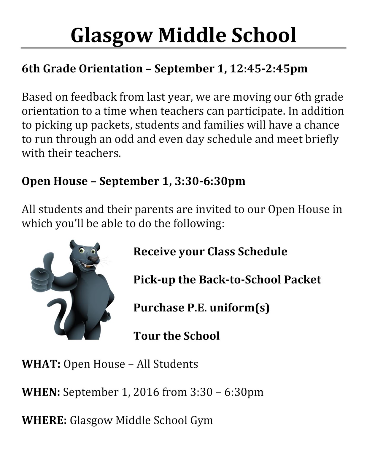 open house parent letter bing open house letters