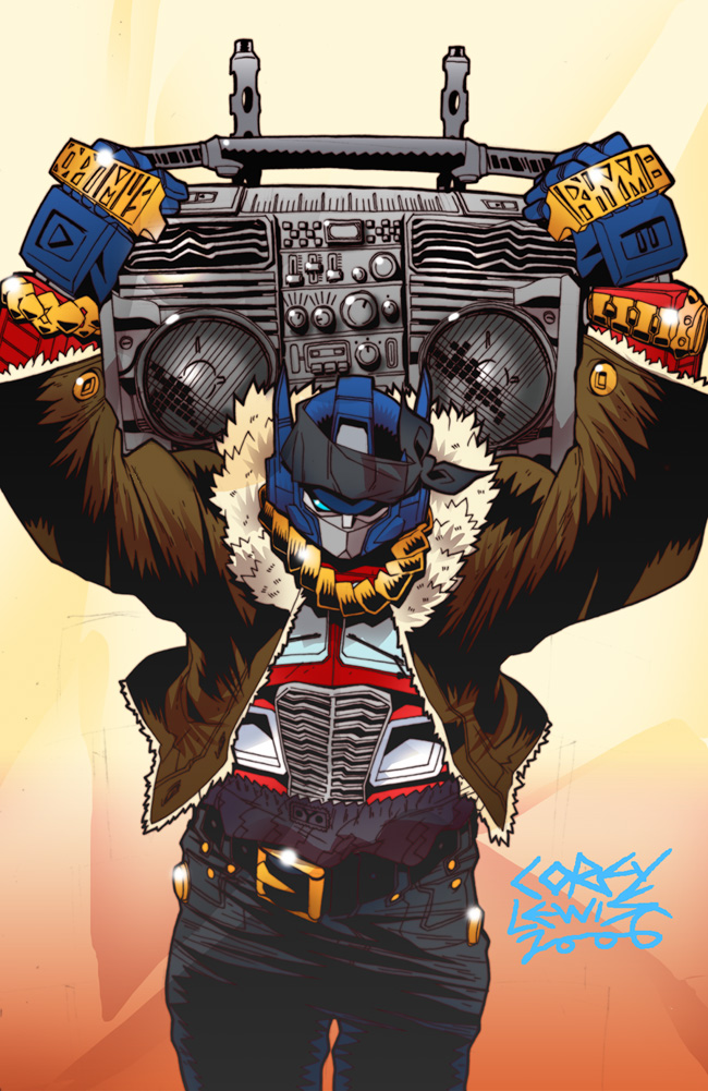 Fashion and Action: Optimus Prime Inspires Awesome Transformers Fan Art