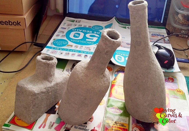 bottles-with-paper-clay