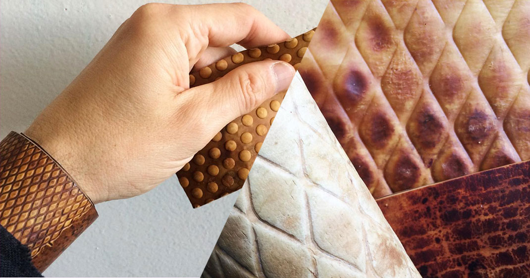 eKuazioN mushrooms, future & vegan leather