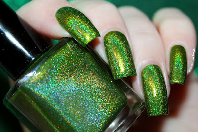 Swatch of the nail polish "Mowed Meadow" by F.U.N. Lacquer