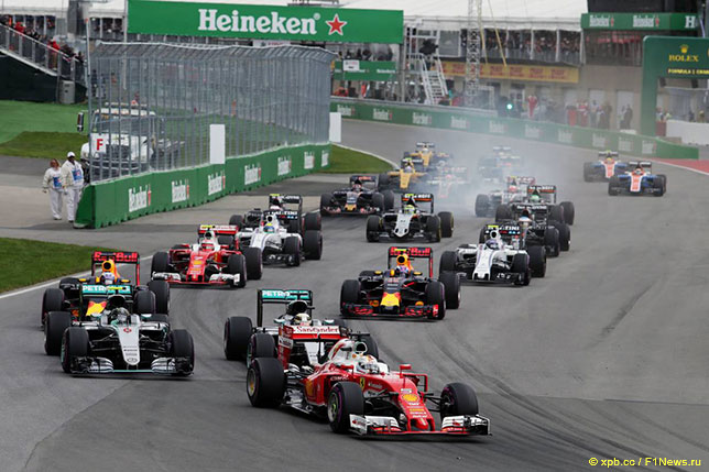 F1 Canadian Grand Prix.