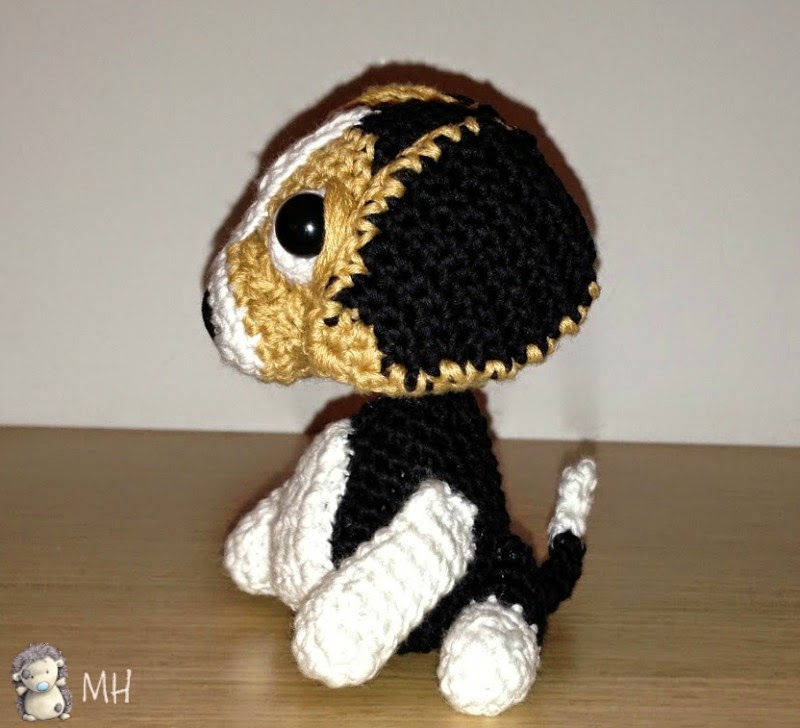 Beagle amigurumi