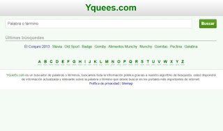 YQueEs.com enciclopedia de datos útiles en internet