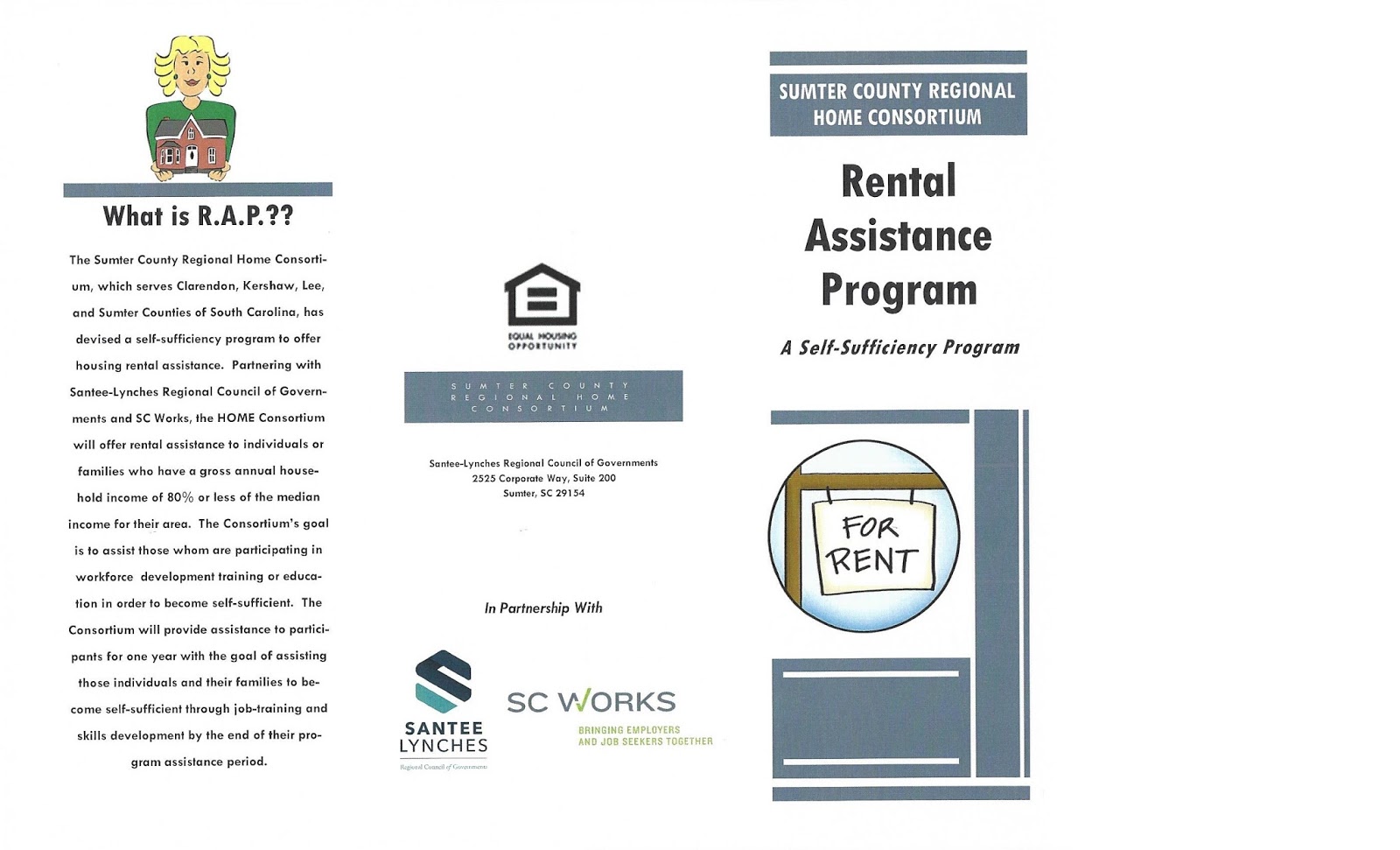 SanteeLynches Council of Governments Work Based Rental Assistance Program