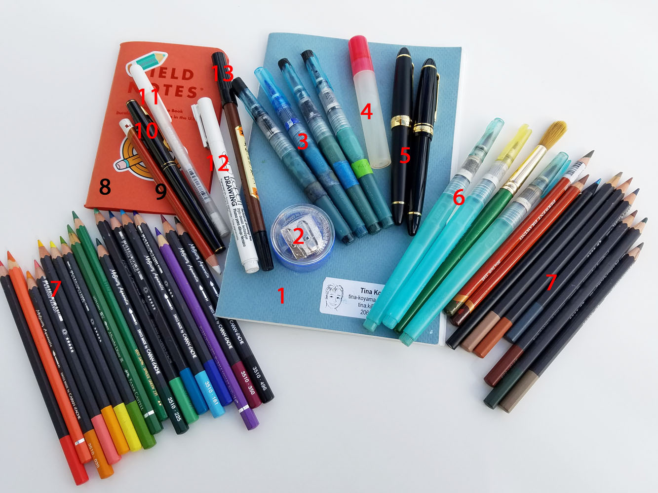 Fueled by Clouds & Coffee: Review: Techjob Mechanical Colored Pencils