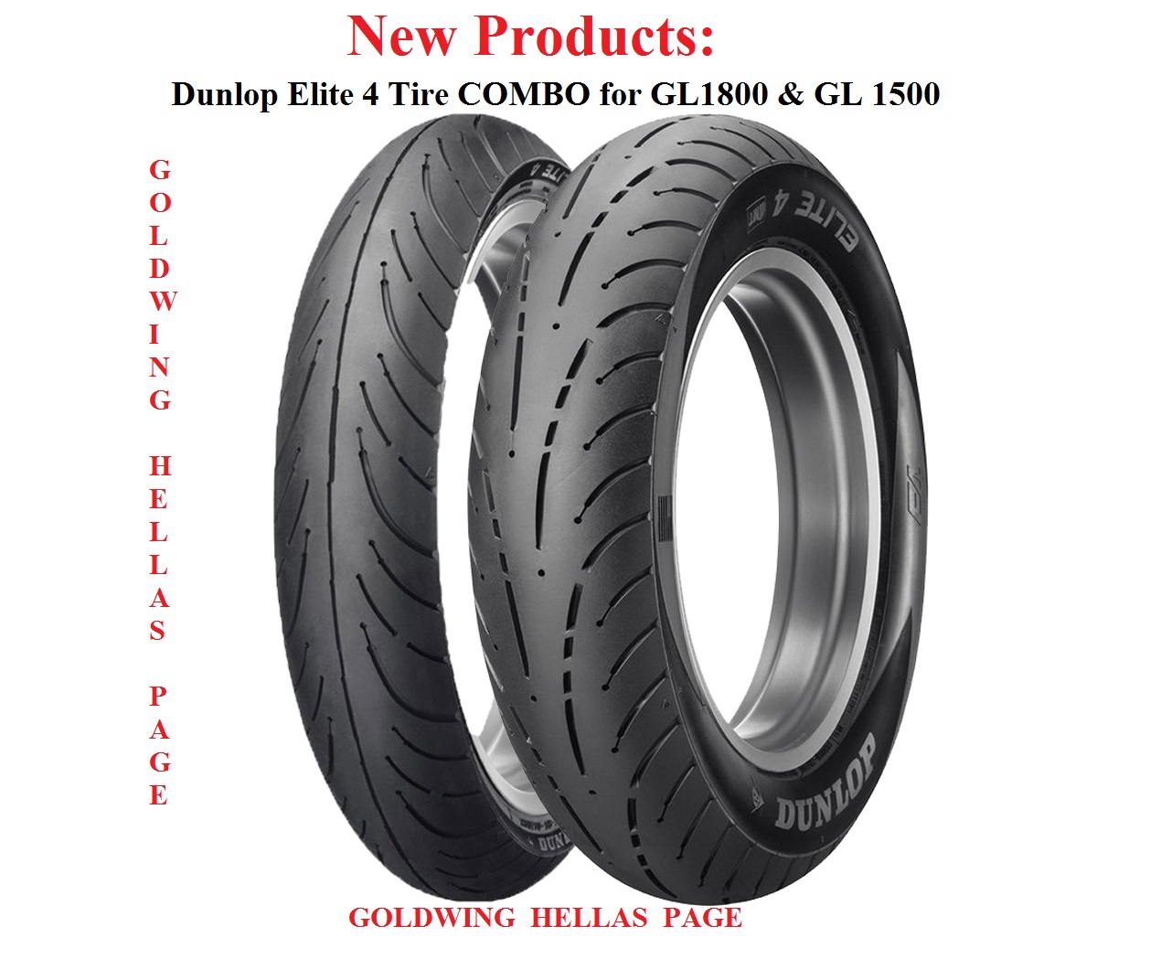 GOLDNEWSWING goldwing blog Magazino Dunlop Elite 4 Cruiser/Touring