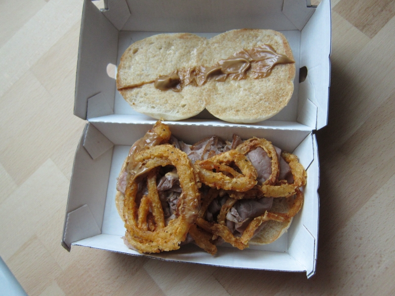 Review Arby's Onion Mighty Minis Brand Eating