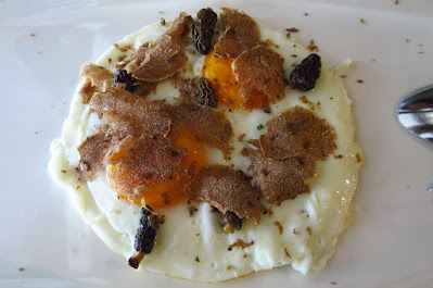 Ristorante Da Valentino, sunny side up morels white truffle