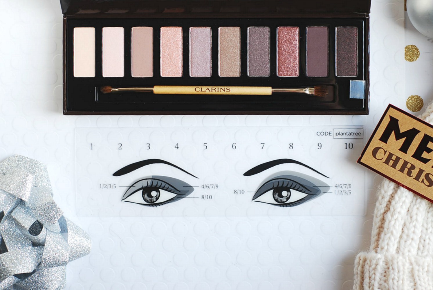 Clarins The Essentials Holiday 2016 Eyeshadow Palette & Swatches