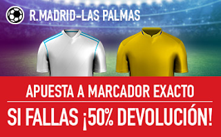 sportium promocion Real Madrid vs Las Palmas 5 noviembre sportium promocion Real Madrid vs Las Palmas 5 noviembre
