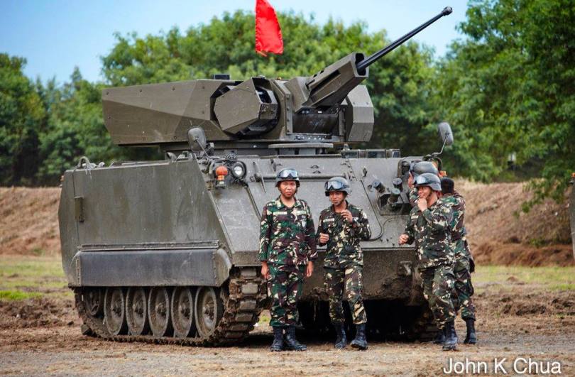 SNAFU! Phillippine Army gets first batch of upgraded M113A2's with