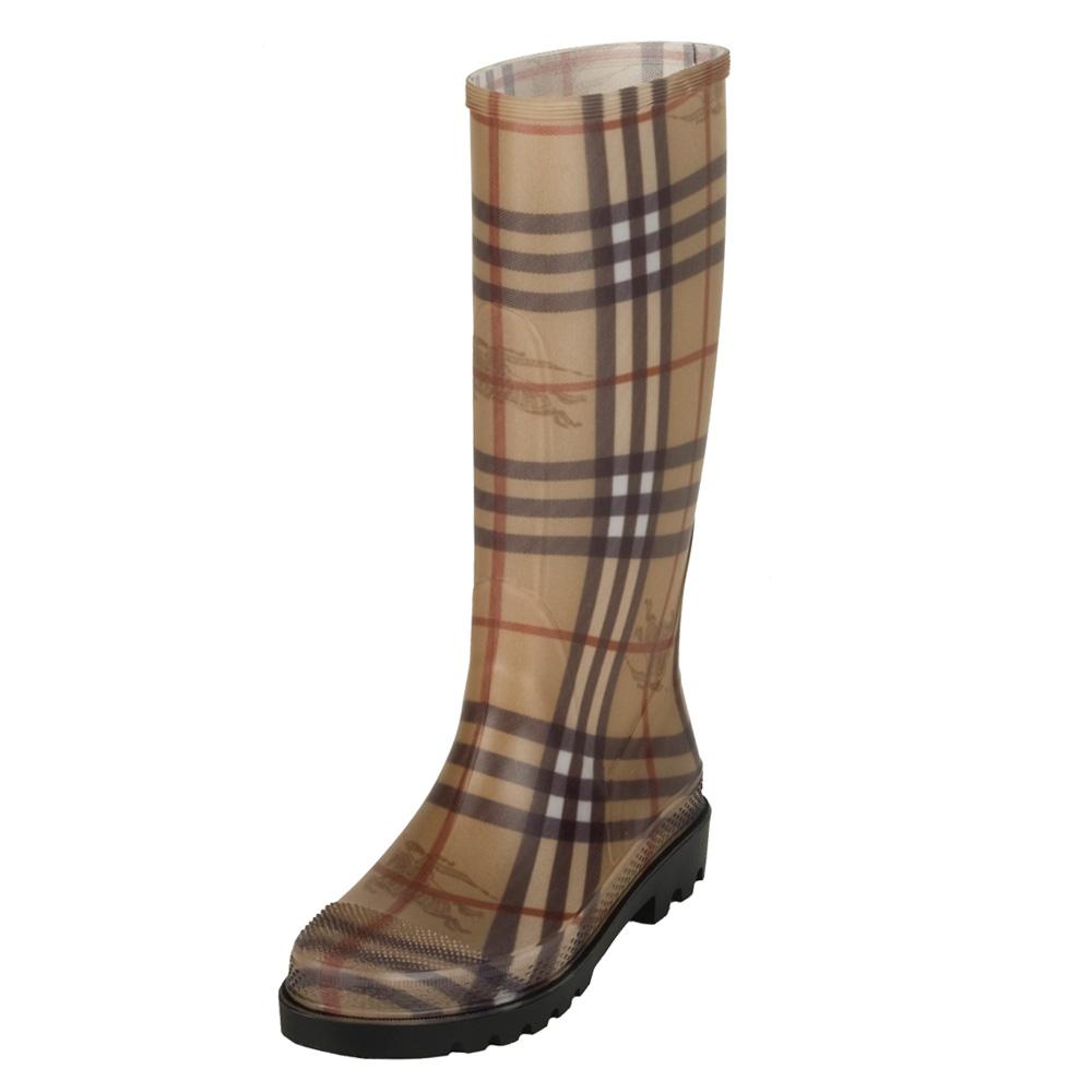 burberry tall rain boots