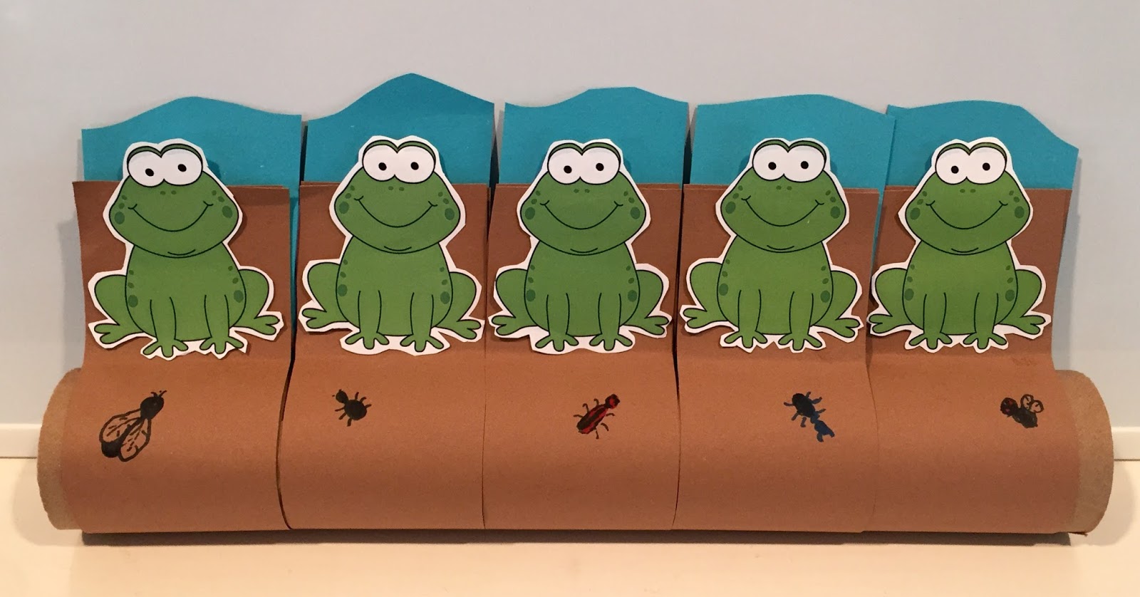 Adventures In Storytime (and Beyond): Five Green Speckled Frogs Five