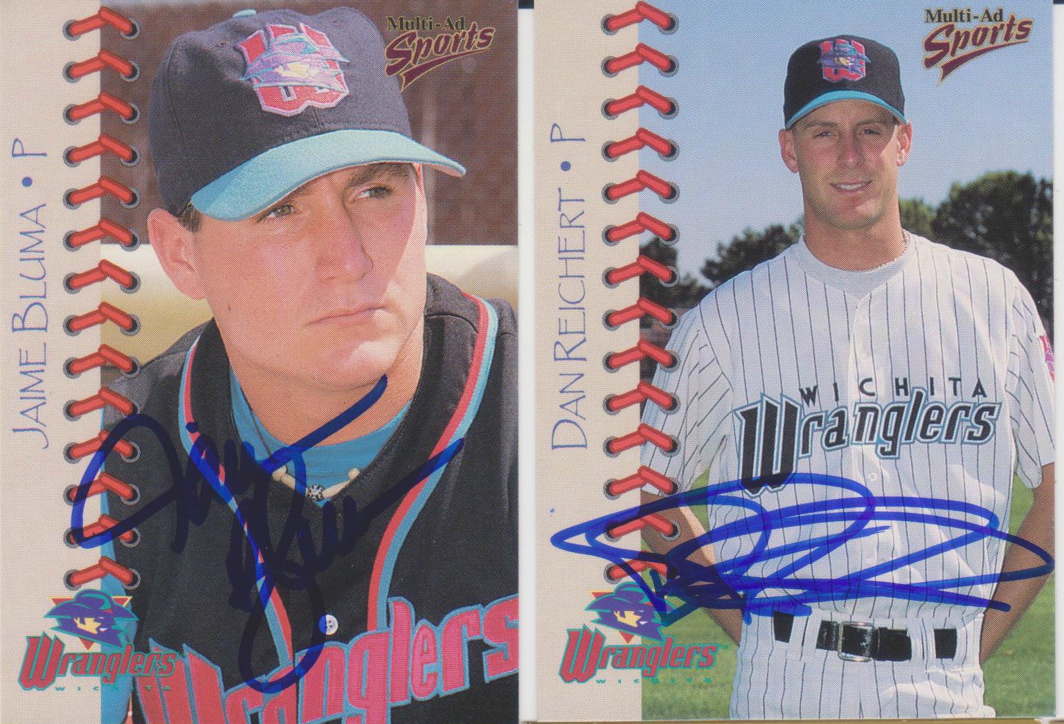 Autographed Cards 1998 Multi Ad Sports, Wichita Wranglers