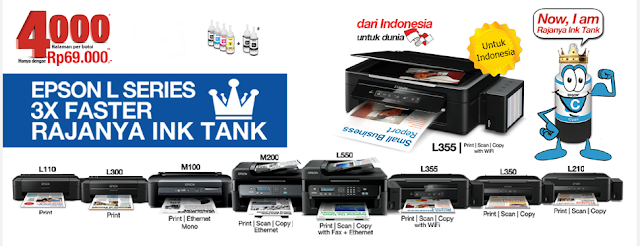 Pusat service epson l series (ink tank) di tangerang