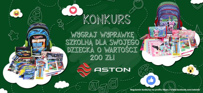 Wygraj wyprawkę szkolną Konkurs