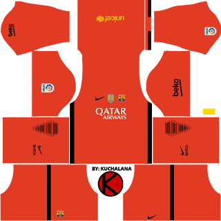 Barcelona kits 2016/2017 - Dream League Soccer 2016 & FTS15 - Kuchalana