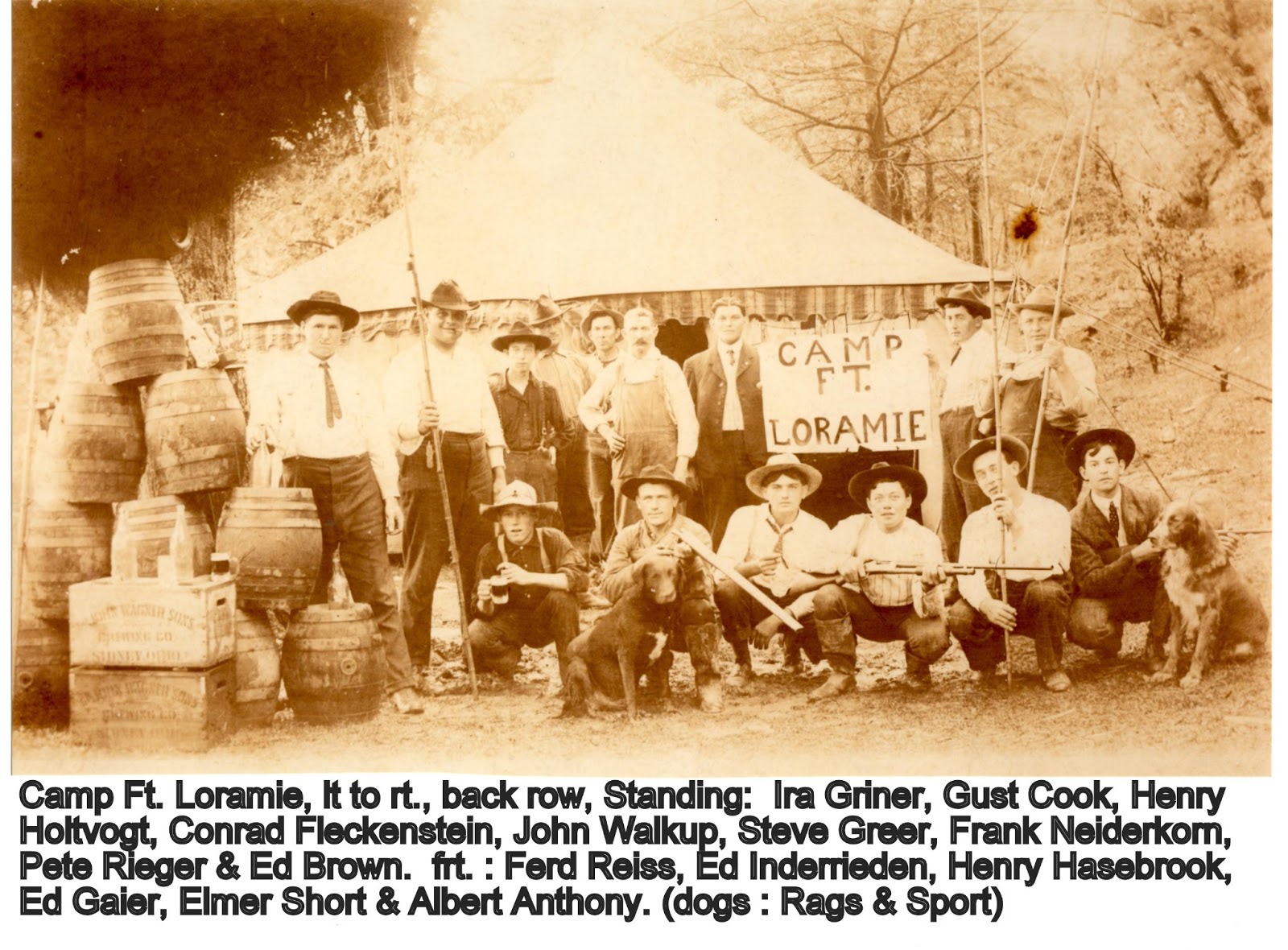 Boerger Pictorial History Camp Ft. Loramie