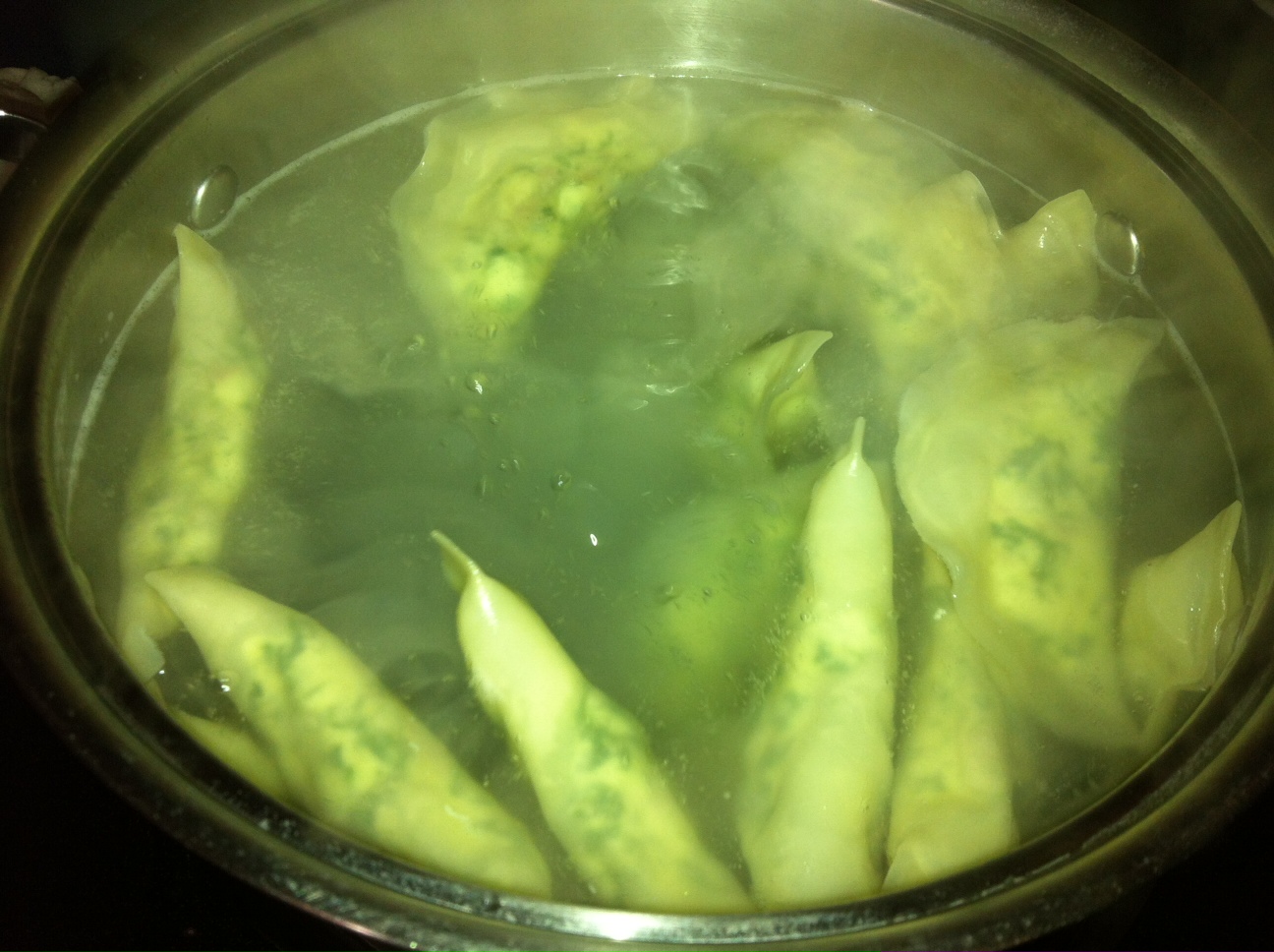 Live * Laugh * Eat Spinach and Prosciutto Ravioli