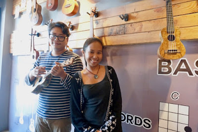 Uke Hub Cafe, Ukulele, Susing's Guitara, Cubano Cebuano, Cafes in Cebu, Cafes in Lapu-Lapu, Kiddie Rodaje, Caloy Juapo, ukulele lessons, ukulele painting, Cebu Food Blog