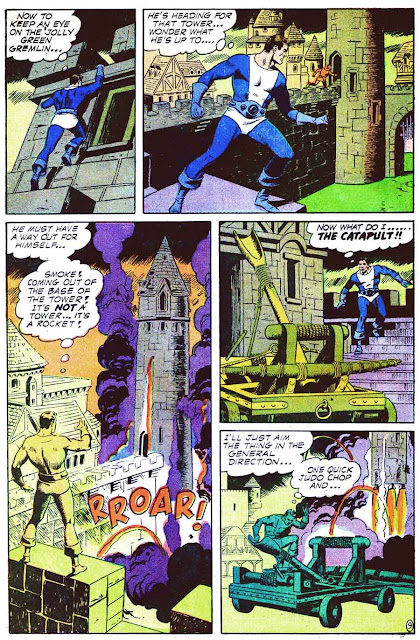 Thunder Agents v1 #8 tower silver age 1960s comic book page art by Wally Wood Thunder Agents v1 #8 tower silver age 1960s comic book page art by Wally Wood