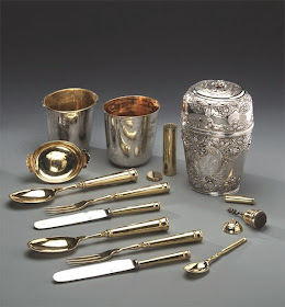 Bonnie Prince Charlie's silver travelling canteen