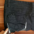 Instead Of Tossing Old Jeans, She Cuts Out The Back Pockets. I Can’t Wait To Try This Too