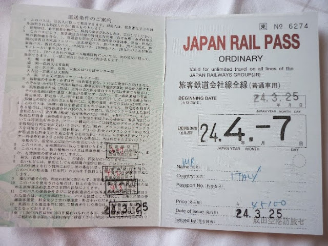 japan rail pass