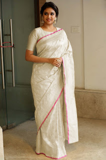 Keerthi Suresh Beautiful Colors Saree Stills Gallery Keerthi Suresh Beautiful Colors Saree Stills Gallery