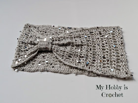 Swanky Glam Cowl - Free Crochet pattern on myhbbyiscrochet.com