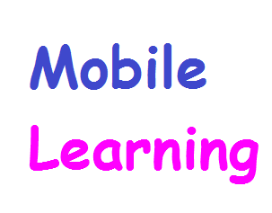 Mobile learning blog
