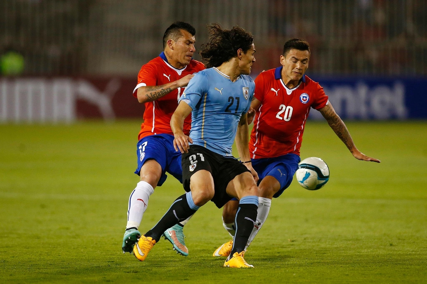 Partidos de la Roja [18/11/2014] ChileUruguay 12