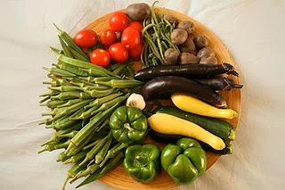 Tabla de calorías-hortalizas