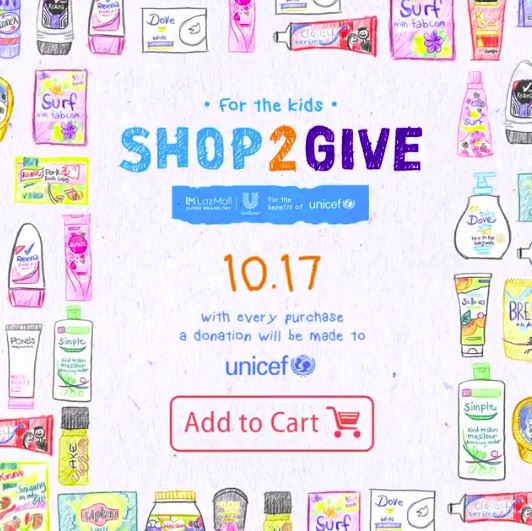 Manila Shopper Unilever x Lazada Shop2Give Promo Oct 17 2018 ForTheKids
