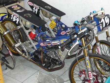 Modifikasi Drag Terbaru 2018 gambar motor drag fu
