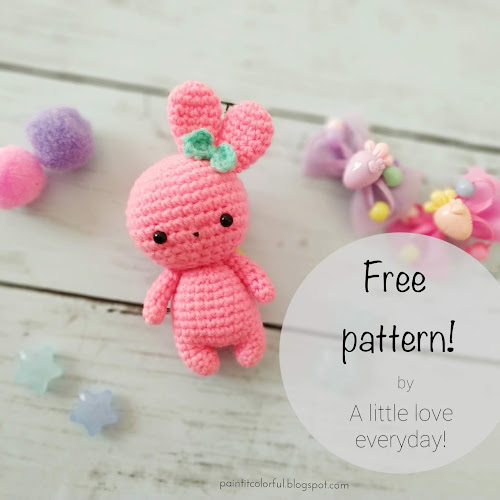 Amigurumi frog pattern - A little love everyday!