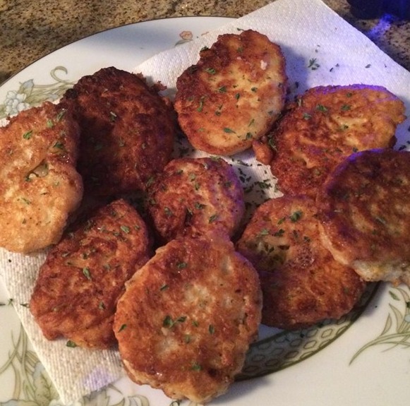 Cheesy Potato Pancakes Cheesy Potato Pancakes