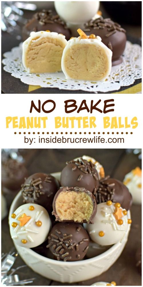 nobake Peanut Butter Balls Family Meal Recipes