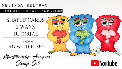 How To Shaped Cards Video Melinda Beltran RG Studio 360