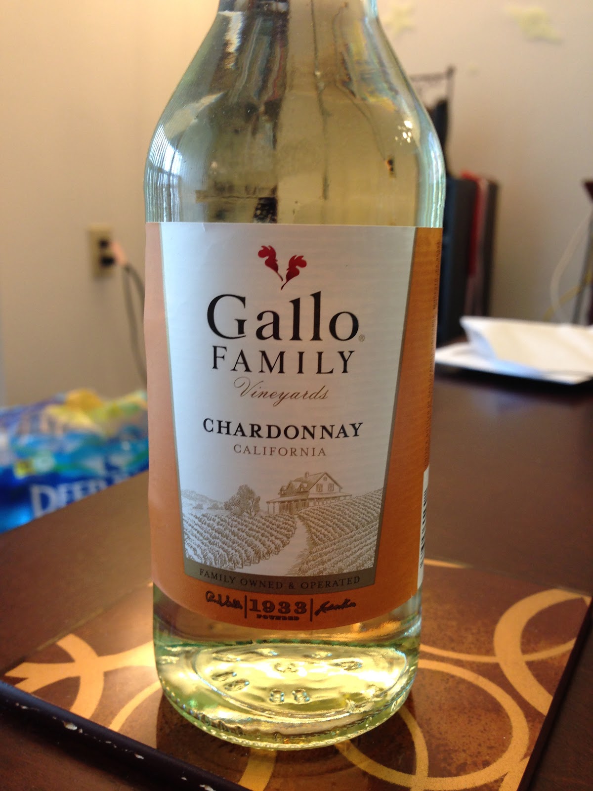 Kelly's Wine Blog Tasting Gallo Family Chardonnay