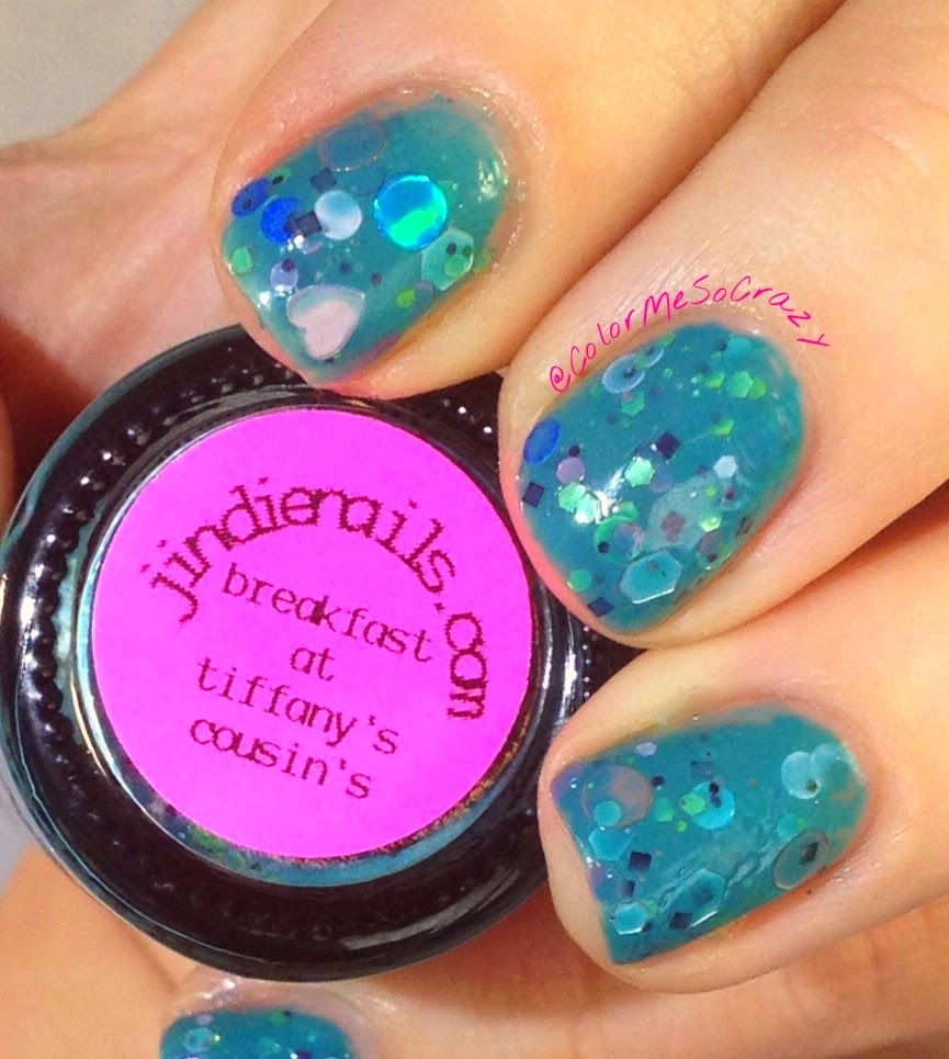 Breakfast at Tiffany's Cousin's by Jindie Nails