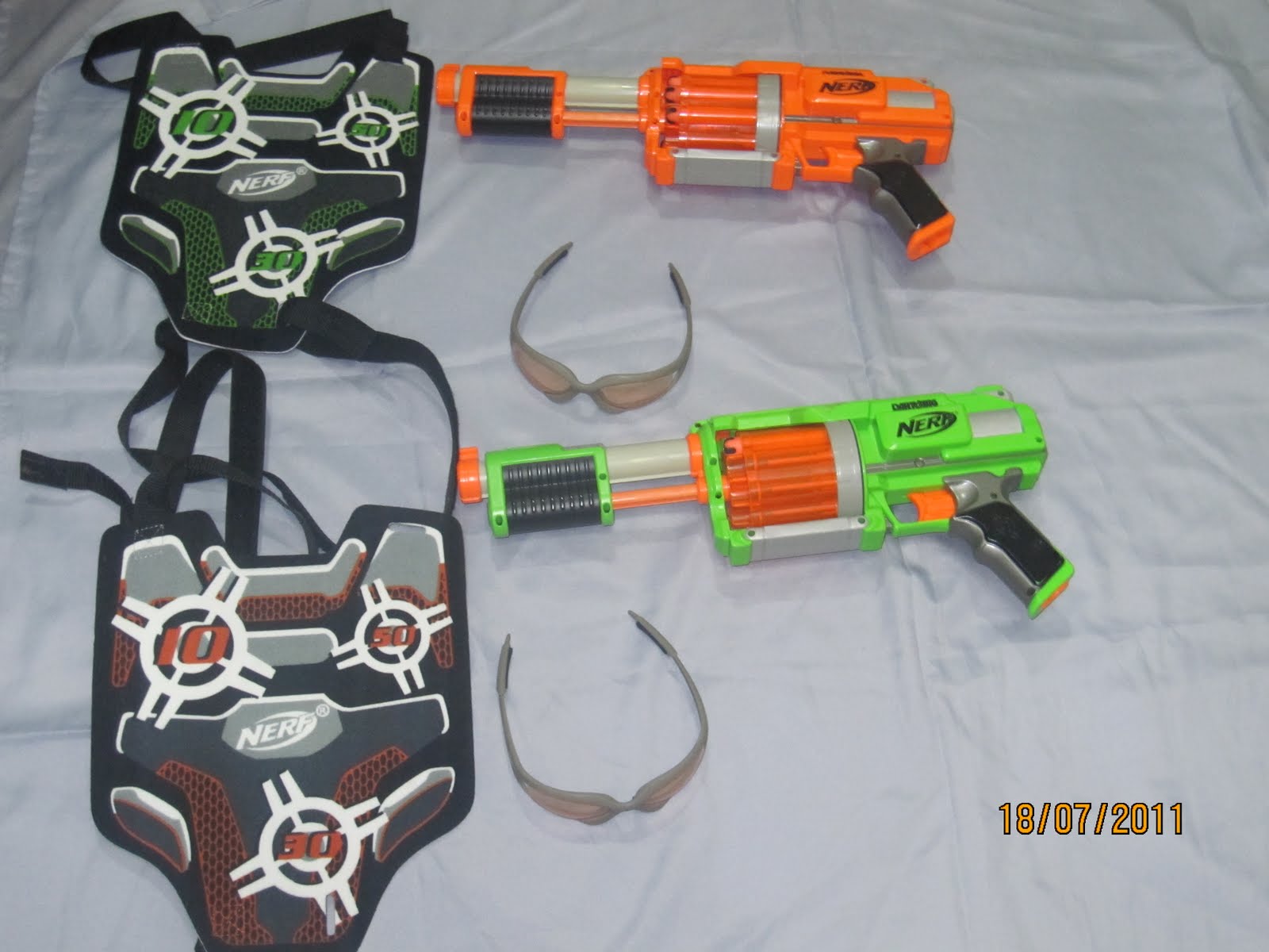 nerf gun set of 5