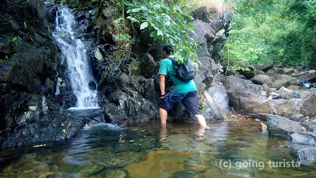 Small Waterfall at Brgy Burgos San Antonio Zambales Trek to Mt. Mabanban