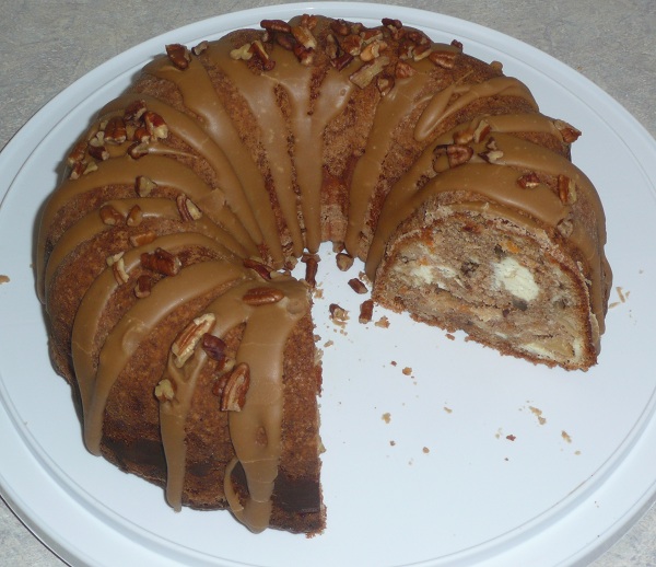Apple & Carrot Bundt Cake